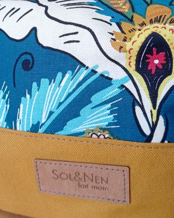 Trousse de toilette SIENNA Desirade pétrole moutarde – Image 10