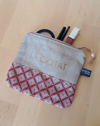 Pochette LOVESUMMER "LA CIOTAT" Oriental Terre cuite