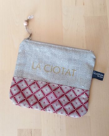 Pochette LOVESUMMER "LA CIOTAT" Oriental Terre cuite – Image 2