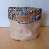 Panier de rangement CELESTE Toile de Jute / Klimt