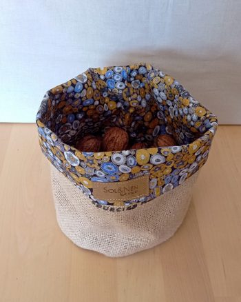 Panier de rangement CELESTE Toile de Jute / Klimt – Image 2
