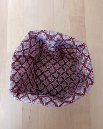 Panier de rangement CELESTE Toile de Jute / Oriental brique – Image 6
