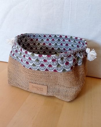 Corbeille / Sac à pain DIVA Plumes de Paon – Image 5