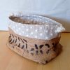 Corbeille / Sac à pain DIVA Etoiles blanches – Image 7