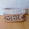Corbeille / Sac à pain DIVA Etoiles blanches – Image 6