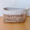 Corbeille / Sac à pain DIVA Etoiles blanches – Image 5