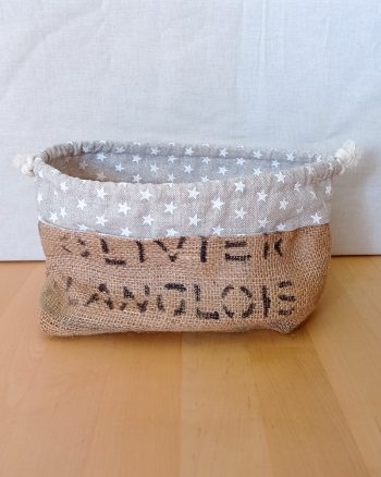 Corbeille / Sac à pain DIVA Etoiles blanches – Image 5