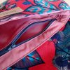 Sac besace Demi-lune ELSA Fleurs rouge – Image 7
