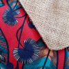 Sac besace Demi-lune ELSA Fleurs rouge – Image 9