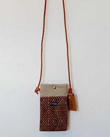 Pochette smartphone SONIA Ethnik marron – Image 4