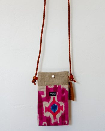 Pochette smartphone SONIA Ikat multicolor – Image 5