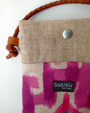 Pochette smartphone SONIA Ikat multicolor – Image 2