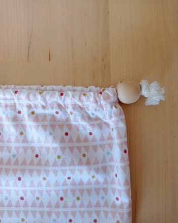 Sac de rangement en tissu PRISSY Losanges roses – Image 4