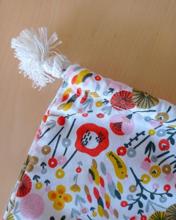 Sac de rangement en tissu PRISSY Fleurs Sixty – Image 4