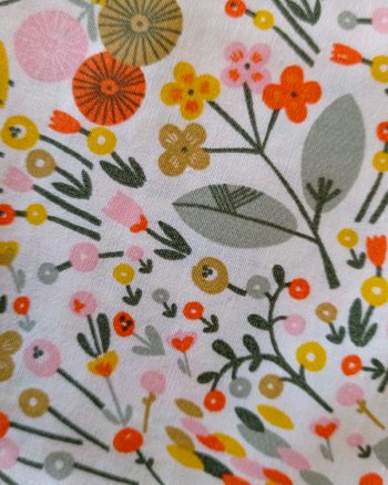 Sac de rangement en tissu PRISSY Fleurs Sixty – Image 3