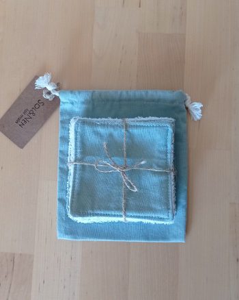 Pochon pour lingettes coton lavables – Image 15