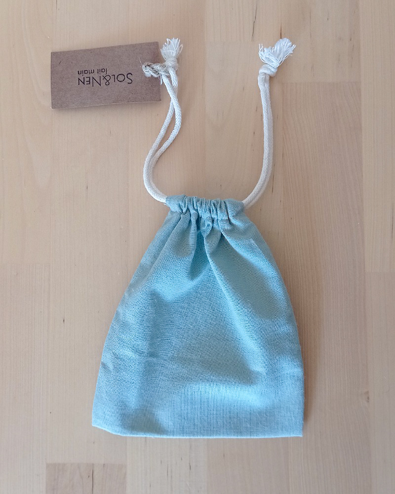 Pochon pour lingettes coton lavables