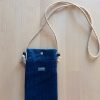 Pochette smartphone SONIA Velours Bleu marine – Image 3