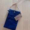 Pochette smartphone SONIA Velours Bleu marine – Image 2